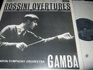 GAMBA : ROSSINI OVERTURES AUDIOPHILE 180 GRAM LP DECCA SXL 2266 SPEAKERS CORNER