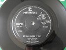 Beatles We Can Work It Out/Day Tripper SOLID CENTRE No 'Sold in UK' text RARE