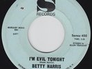 Betty HARRIS I'm evil tonight 45 killer NORTHERN SOUL mod POPCORN dancer HEAR ??