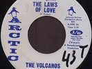 The VOLCANOS Laws of love Original US 7” NORTHERN SOUL POPCORN MOD