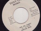 '77 TONY TUFF REGGAE 45 AFRICAN BROS. ONE BIG FAMILY ex man next door ?