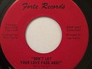 GENE WILLIAMS, DON'T LET YOUR LOVE FADE AWAY, RARE CROSSOVER SOUL