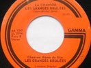 JEAN MICHEL JARRE Les Granges Brulees / Zig zag CANADA OST 1973 FRENCH Gamma 45