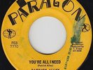 Roots Reggae 45 - Patrick Alley & King Tubby - You're All I Need - Paragon - mp3