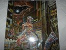 IRON MAIDEN RARE PROMO LP SOMEWHERE IN TIME ITALY
