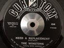 Winstons - Need A Replacement / Ain't Nothing Like A Little Lovin' - Curtom 45