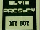 'elvis presley' (my boy) dark & light green insert) 'no record' (rare) 1956'
