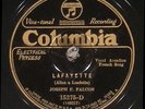 78 RPM  Joseph F. Falcon, Columbia 15275, V+   Cajun
