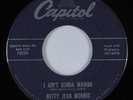 R&B Soul 45 BETTY JEAN MORRIS I Ain't Gonna Mambo CAPITOL HEAR