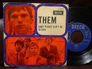 THEM Van Morrison 45 Baby Please Don´t Go Gloria PS DUTCH 7