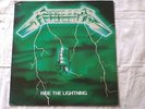 METALLICA  ride the lightning green cover french ed   iron maiden mercyful fate