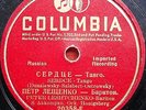 RUSSIAN 78rpm  #2  PETR LESCENCO  SEE PHOTOS FOR CONTENTS  COLUMBIA  20358  EXC