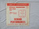 ROY ORBISON BOB MOORE JERRY BYRD - Promo EP - MONUMENT - 7