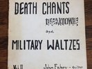JOHN FAHEY DEATH CHANTS LP 1964 SUPER RARE HAND SCREENED FIRST PRESSING