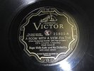 ROGER WOLFE KAHN VICTOR 78 RPM RECORD 21801 A ROOM WITH A VIEW/DANCE LITTLE LADY