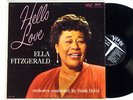 ELLA FITZGERALD: HELLO LOVE verve LP / jazz vocals MONO DG EX