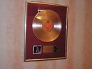 Neil Diamond - Hot August Night Gold Record, goldene Schallplatte