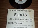 ELVIS PRESLEY VERY RARE RECORD AIR-PLAY SPECIAL SP-45-162 FOR DJ'S ONLY MINT