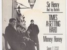 SIR HENRY & HIS BUTLERS Money Honey RARE danish garage M- 45 MOD DANCER beat