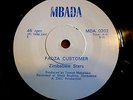 ZIMBABWE STARS - Fadza Customer.  Mbada single.  1988.  EX.