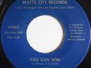 BILEO - You Can Win / Let's Go - RARE DISCO/SOUL 45 WATTS CITY