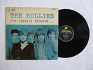 THE HOLLIES   FOR CERTAIN BECAUSE   VINYL LP   PMC 7011   VG/VG   1966 UK ORIG'