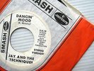 JAY and THE TECHNIQUES Dancin Mood WHITE LABEL PROMO stereo / mono 45 w338