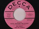 BILL HALEY: Rock Around The Clock / Thirteen Women 45 (dj) rare Oldies