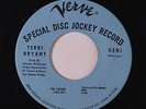 TERRI BRYANT: Geni / When I'm In Your Arms 45 (dj) rare Soul