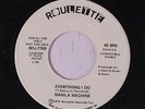 MANILA MACHINE: Everything I Do / Take My Hand 45 (dj, sm tol) rare Soul