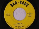 SHELTONS: Find It / I Who Have Nothing 45 rare Funk