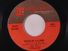 DAVE DAVIES: Death Of A Clown / Love Me Till The Sun Shines 45 (rare stock, w/