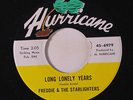 FREDDIE & STARLIGHTERS: Long Lonely Years / Mobile Lil 45 rare Soul