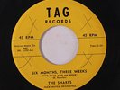 SHARPS: Six Months, Three Weeks / Cha Cho Hop 45 (xol, very clean ) rare Vocal