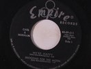 CARL & NORMAN / JOHNNY BROWN: Shooting For The Moon + 3 45 rare Rockabilly