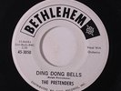 PRETENDERS: Ding Dong Bells / The Day You Are Mine 45 (dj) rare Vocal Groups