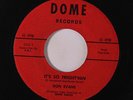 DON EVANS: It's So Fright'nin / How Long Is A Moment 45 (tag stain ol)