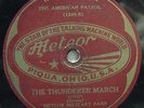 78 rpm-Meteor Military Band - Meteor 1206-The Thunderer March/American Patrol