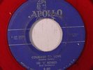 FIVE ROYALES: Courage To Love 45 (red wax, some lbl wear) rare Vocal Groups
