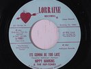NIPPY HAWKINS & NIP-TONES: It's Gonna Be Too Late / Angie 45 (almost M-) rare S