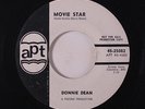 DONNIE DEAN: Movie Star / Ridin' On A Rainbow 45 (dj) Oldies