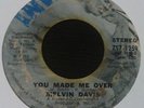 RARE ORIG NORTHERN SOUL MODERN 45 - MELVIN DAVIS - YOU MADE ME OVER - INVICTUS