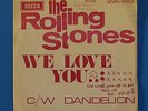 ROLLING STONES - We Love You 45 PS *South Africa* RARE African