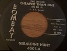 northern soul GERALDINE HUNT two can live cheaper than one ORIGINAL USA 45
