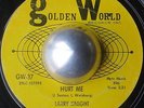 DETROIT R&B GARAGE LARRY KNIGHT & THE UPSETTERS Hurt me GOLDEN WORLD LISTEN