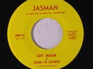 SUGAR PIE DESANTO: Git Back / Strange Feeling 45 rare Funk