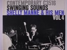 SHELLY MANNE: Swinging Sounds, Vol. 4 LP (Mono) rare Jazz