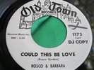 NM Hear Rare Northern Soul 45 : Rosco & Barbara   Could This Be Love    Old Town
