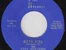 Northern Soul 45 - Soul Brothers Six - Move Girl/Don't Want To Cry - Fine - VG++