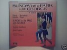 Sunday In The Park With George - Orig Cast LP + Book